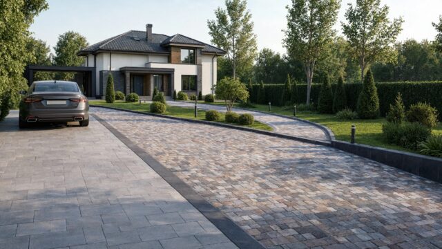 Как выбрать износостойкую тротуарную плитку для парковки